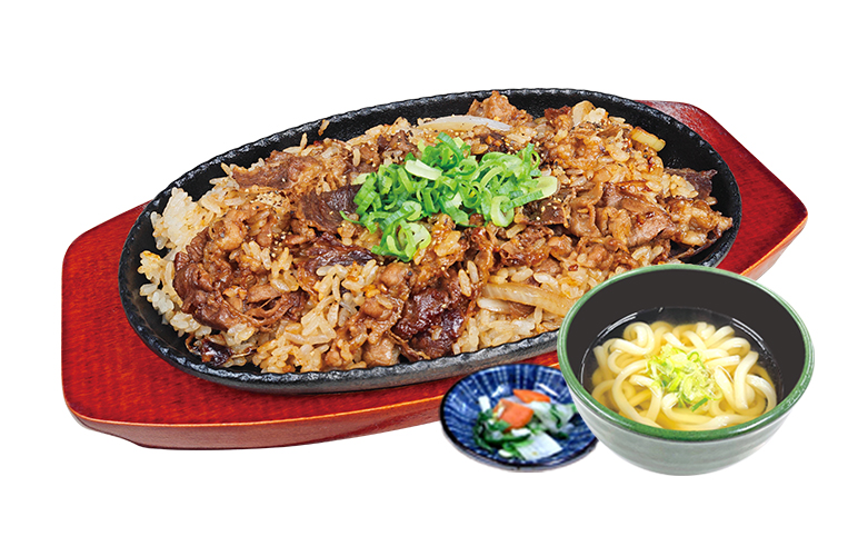 うな海老天丼 ミニうどんセット